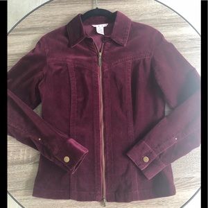 CAbi  velvet jacket, size XS